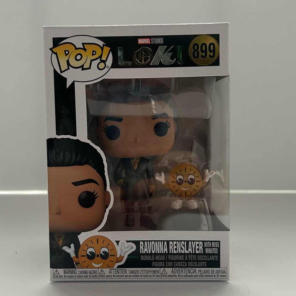 Ravonna Renslayer & Miss Minutes Marvel Loki Funko Pop!